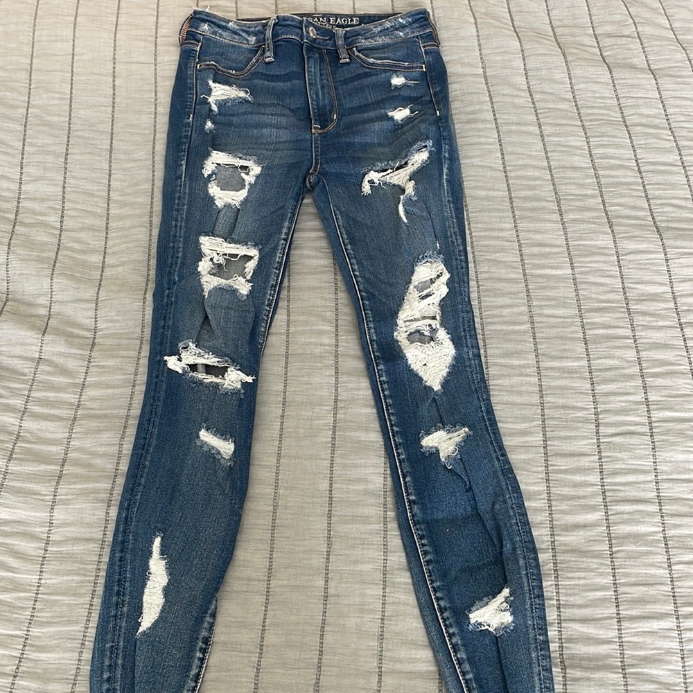 American Eagle Super Hi-Rise Jegging